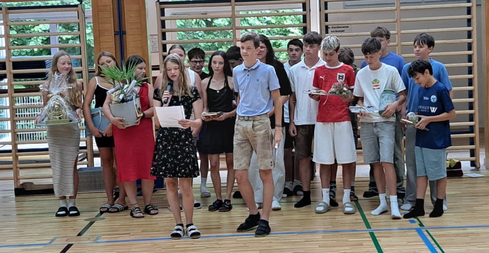 Verabschiedung 4. Klassen