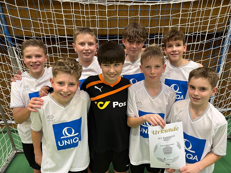 Fußball: Bezirksmeister U13 Futsal